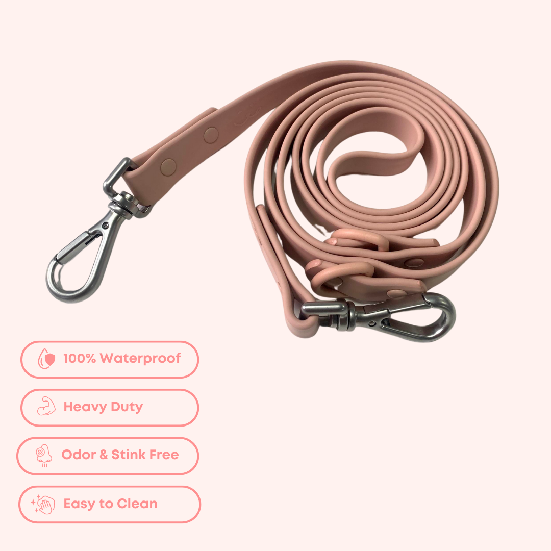 benefits of a pink waterproof dog leash